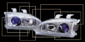 DJ-HD767 CIVIC K6 &#039;92~95 GEN I 喜美投射大燈 (Available )