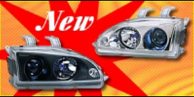 DJ-HD767-N CIVIC &#039;92~95 GEN II Projector Head Light 3 in 1