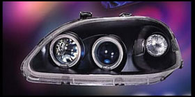 DJ-6100  CIVIC &#039;99-00 PROJECTOR HEADLAMP