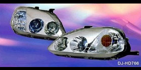 DJ-HD766  CIVIC &#039;99-00 DUAL PROJECTOR HEADLAMP